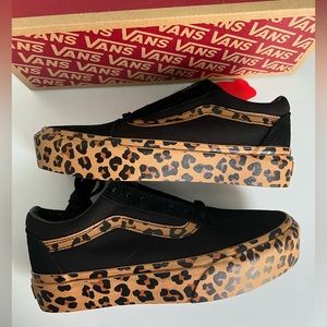 Vans Old Skool Leopard Platform